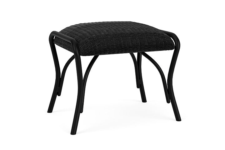 Lloyd Flanders All Seasons Ottoman with Padded Seat