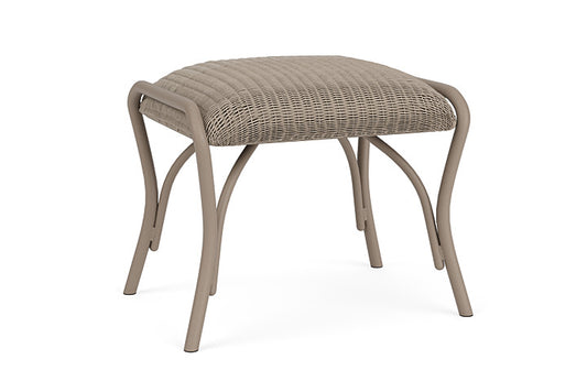Lloyd Flanders All Seasons Ottoman with Padded Seat