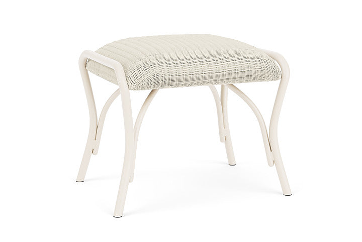 Lloyd Flanders All Seasons Ottoman with Padded Seat