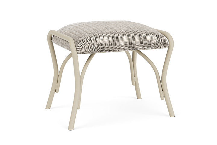 Lloyd Flanders All Seasons Ottoman with Padded Seat