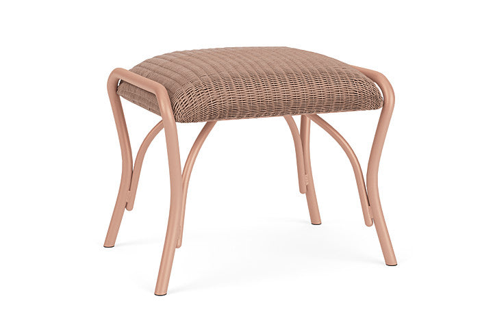 Lloyd Flanders All Seasons Ottoman with Padded Seat