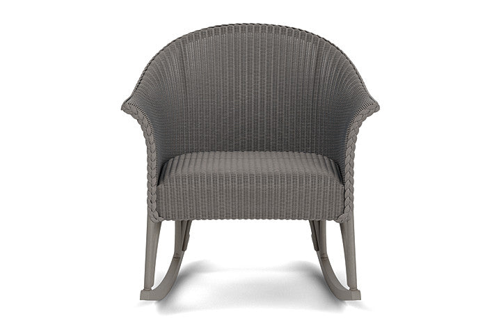 Lloyd Flanders All Seasons Lounge Rocker with Padded Seat