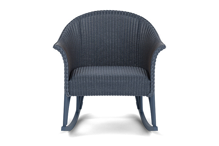 Lloyd Flanders All Seasons Lounge Rocker with Padded Seat