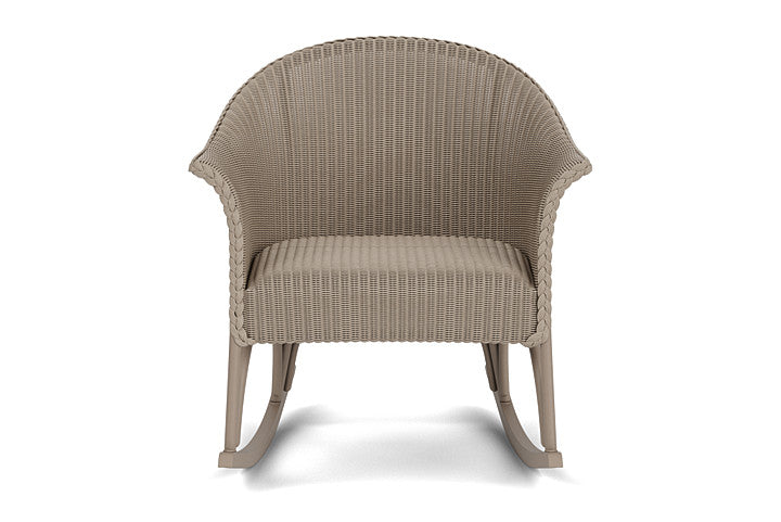 Lloyd Flanders All Seasons Lounge Rocker with Padded Seat