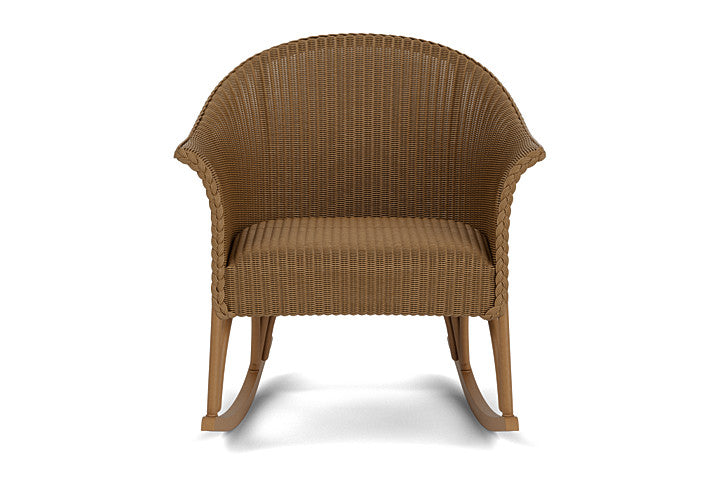 Lloyd Flanders All Seasons Lounge Rocker with Padded Seat