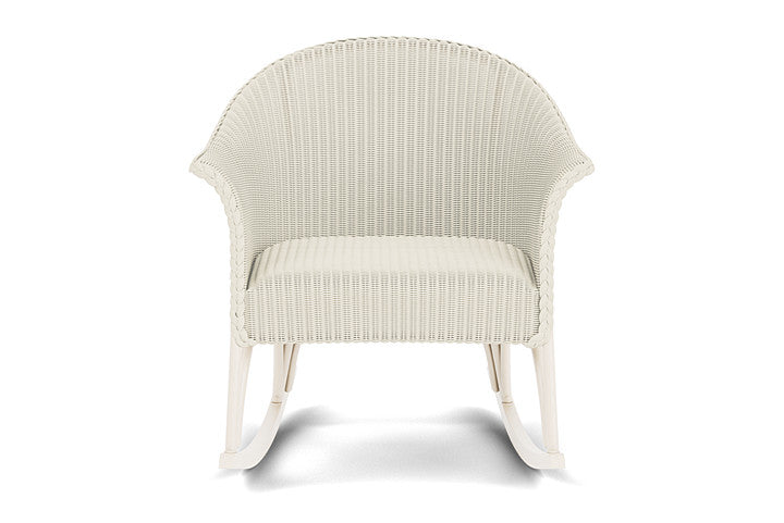 Lloyd Flanders All Seasons Lounge Rocker with Padded Seat