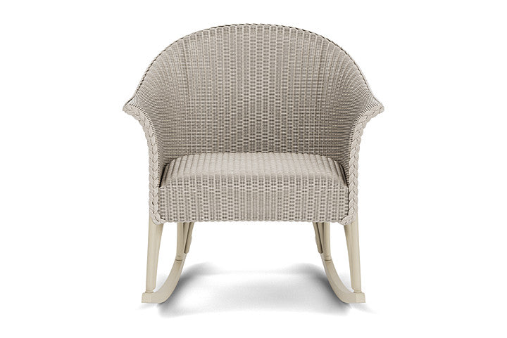 Lloyd Flanders All Seasons Lounge Rocker with Padded Seat