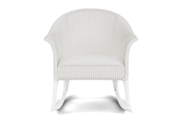 Lloyd Flanders All Seasons Lounge Rocker with Padded Seat