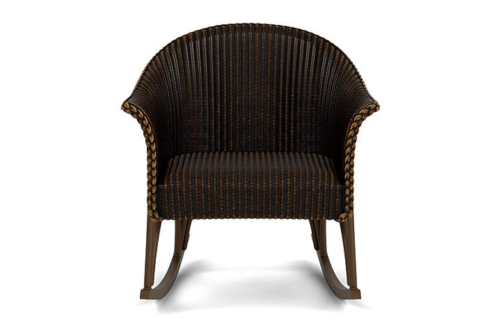 Lloyd Flanders All Seasons Lounge Rocker with Padded Seat