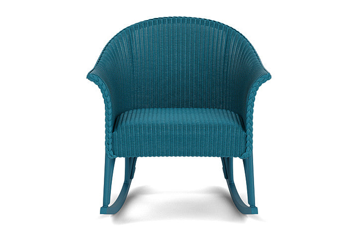 Lloyd Flanders All Seasons Lounge Rocker with Padded Seat