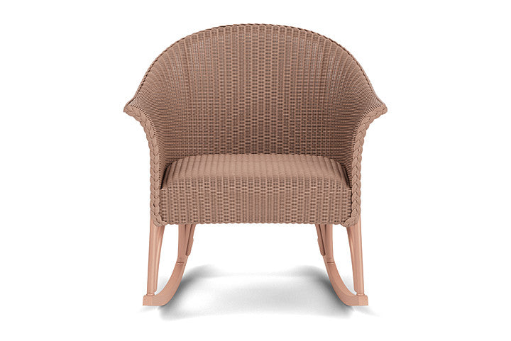 Lloyd Flanders All Seasons Lounge Rocker with Padded Seat