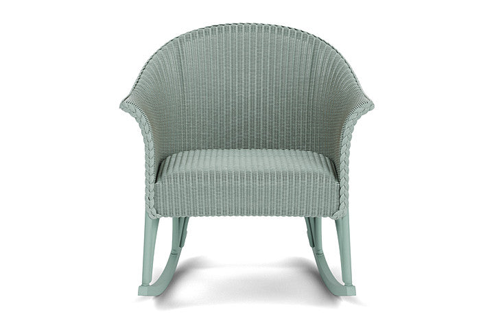 Lloyd Flanders All Seasons Lounge Rocker with Padded Seat