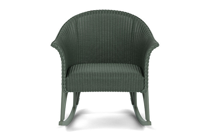 Lloyd Flanders All Seasons Lounge Rocker with Padded Seat