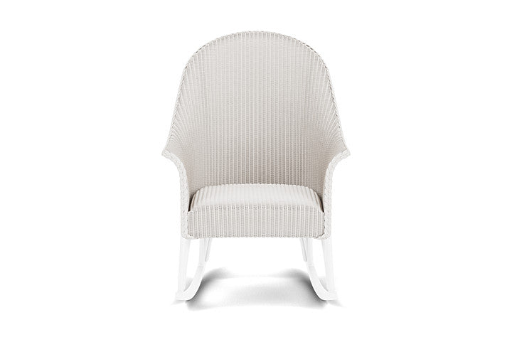 Lloyd Flanders All Seasons High Back Porch Rocker with Padded Seat