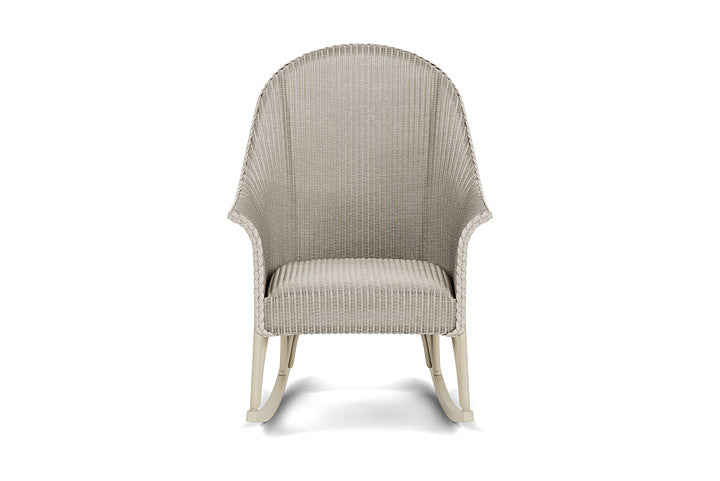 Lloyd Flanders All Seasons High Back Porch Rocker with Padded Seat