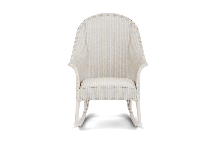 Lloyd Flanders All Seasons High Back Porch Rocker with Padded Seat