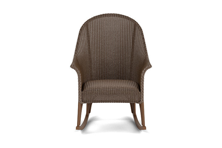 Lloyd Flanders All Seasons High Back Porch Rocker with Padded Seat