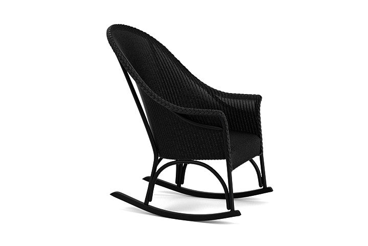 Lloyd Flanders All Seasons High Back Porch Rocker with Padded Seat