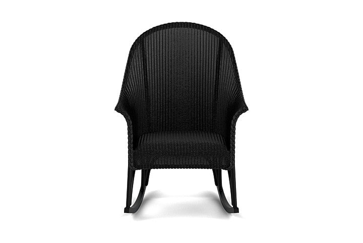 Lloyd Flanders All Seasons High Back Porch Rocker with Padded Seat