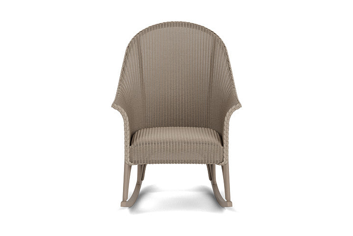 Lloyd Flanders All Seasons High Back Porch Rocker with Padded Seat