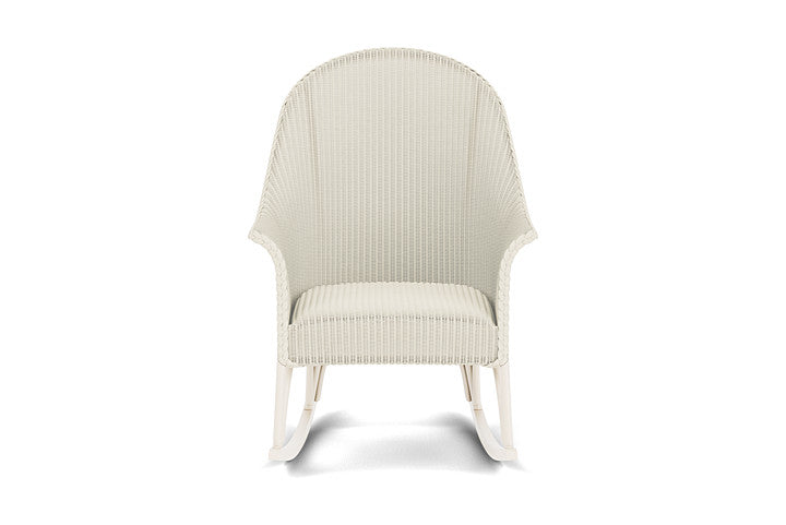 Lloyd Flanders All Seasons High Back Porch Rocker with Padded Seat