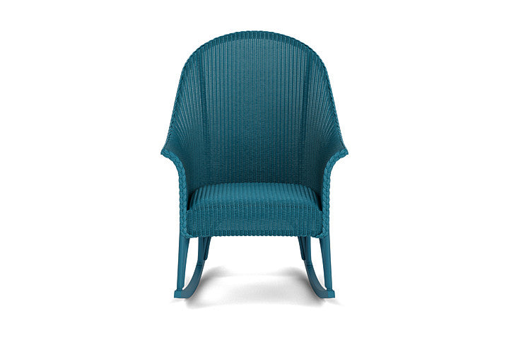 Lloyd Flanders All Seasons High Back Porch Rocker with Padded Seat