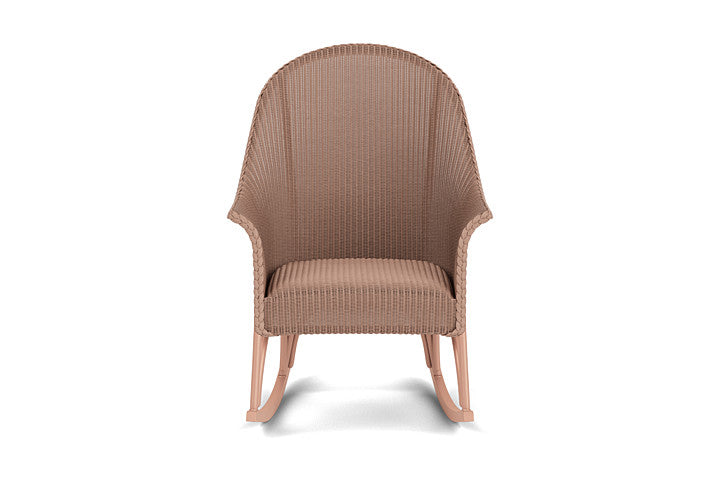 Lloyd Flanders All Seasons High Back Porch Rocker with Padded Seat