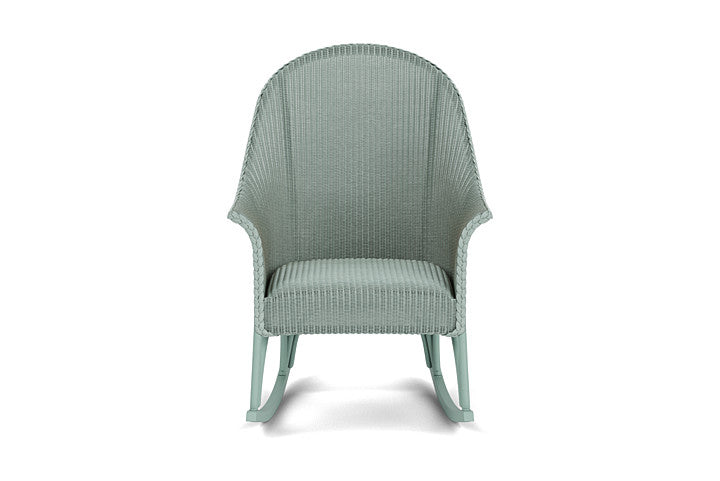 Lloyd Flanders All Seasons High Back Porch Rocker with Padded Seat