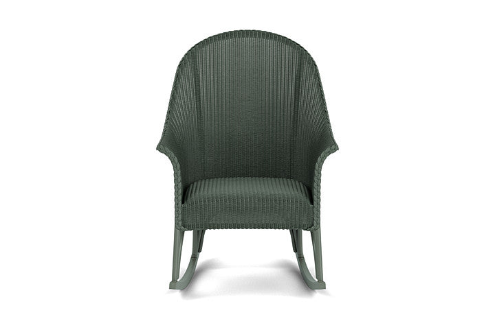 Lloyd Flanders All Seasons High Back Porch Rocker with Padded Seat