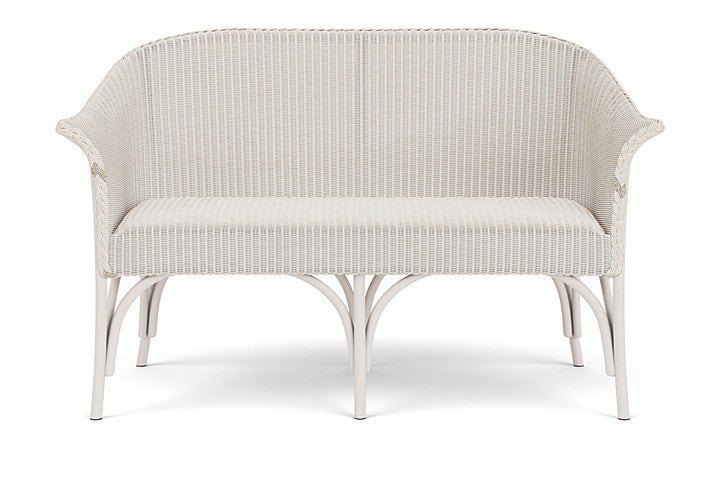 Lloyd Flanders All Seasons Settee with Padded Seat