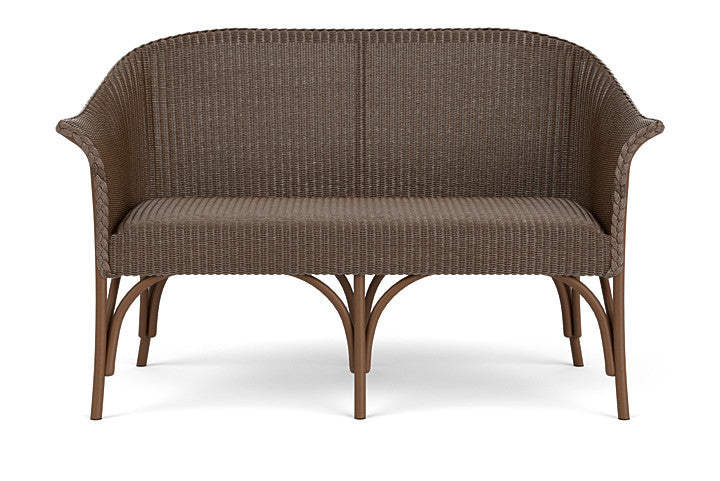 Lloyd Flanders All Seasons Settee with Padded Seat