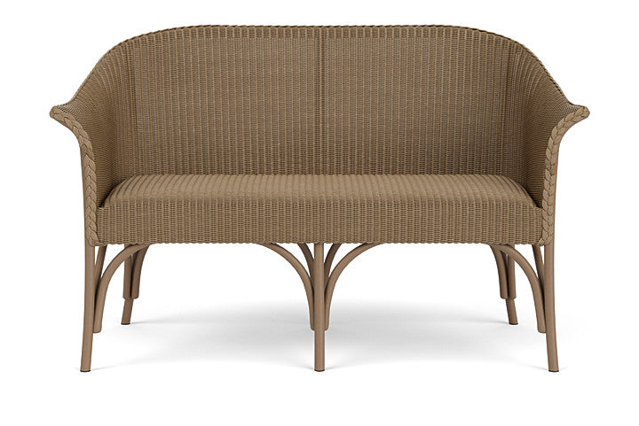 Lloyd Flanders All Seasons Settee with Padded Seat