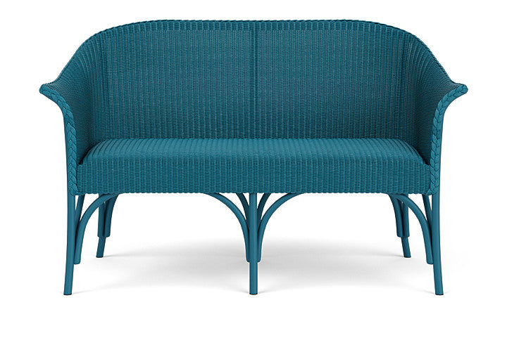 Lloyd Flanders All Seasons Settee with Padded Seat