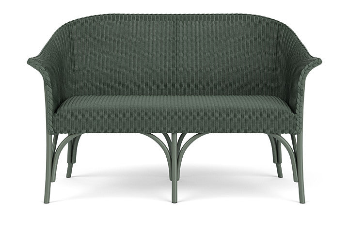 Lloyd Flanders All Seasons Settee with Padded Seat