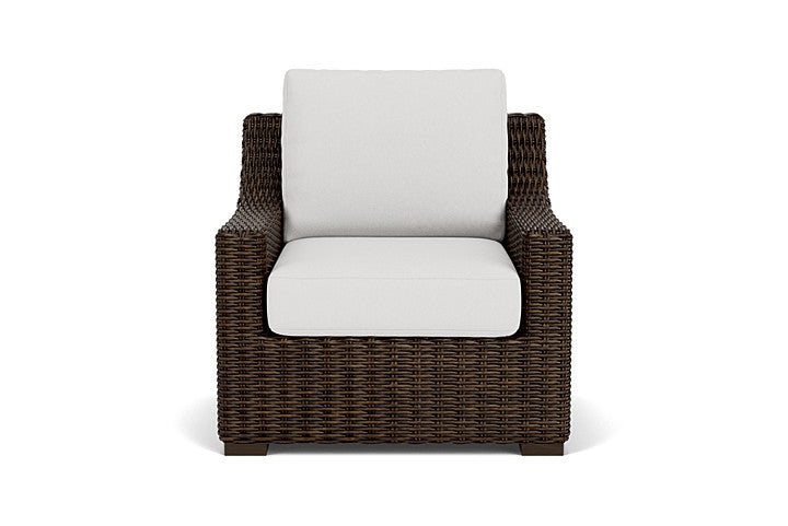 Lloyd Flanders Mesa Lounge Chair in Pecan Finish