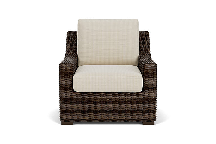 Lloyd Flanders Mesa Lounge Chair in Pecan Finish