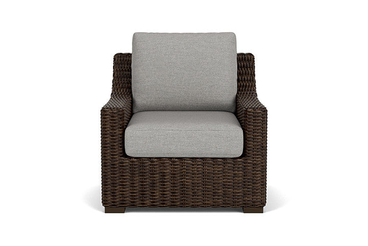Lloyd Flanders Mesa Lounge Chair in Pecan Finish