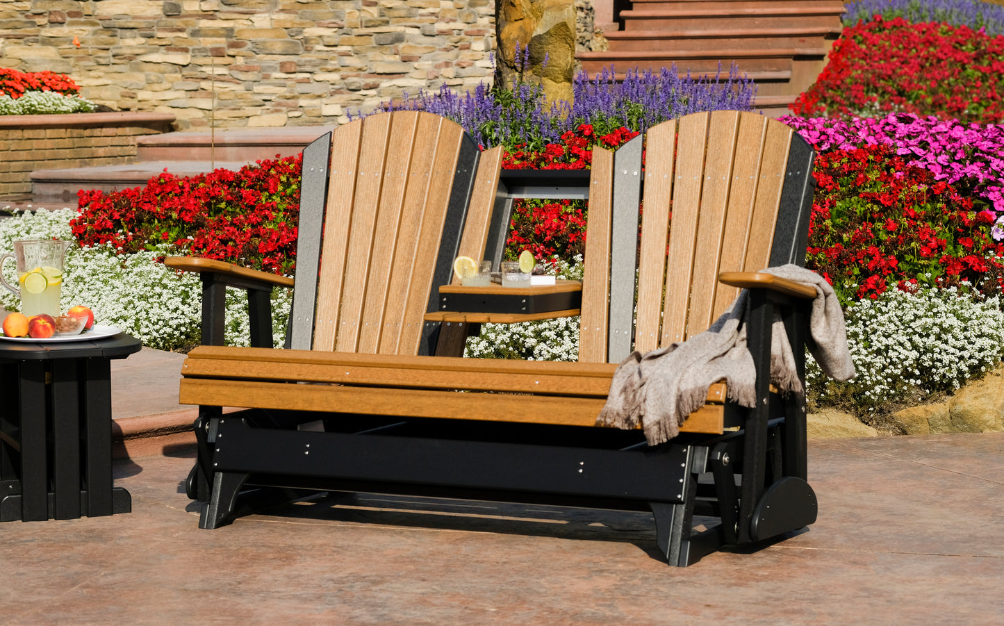 LuxCraft 5' Adirondack Glider