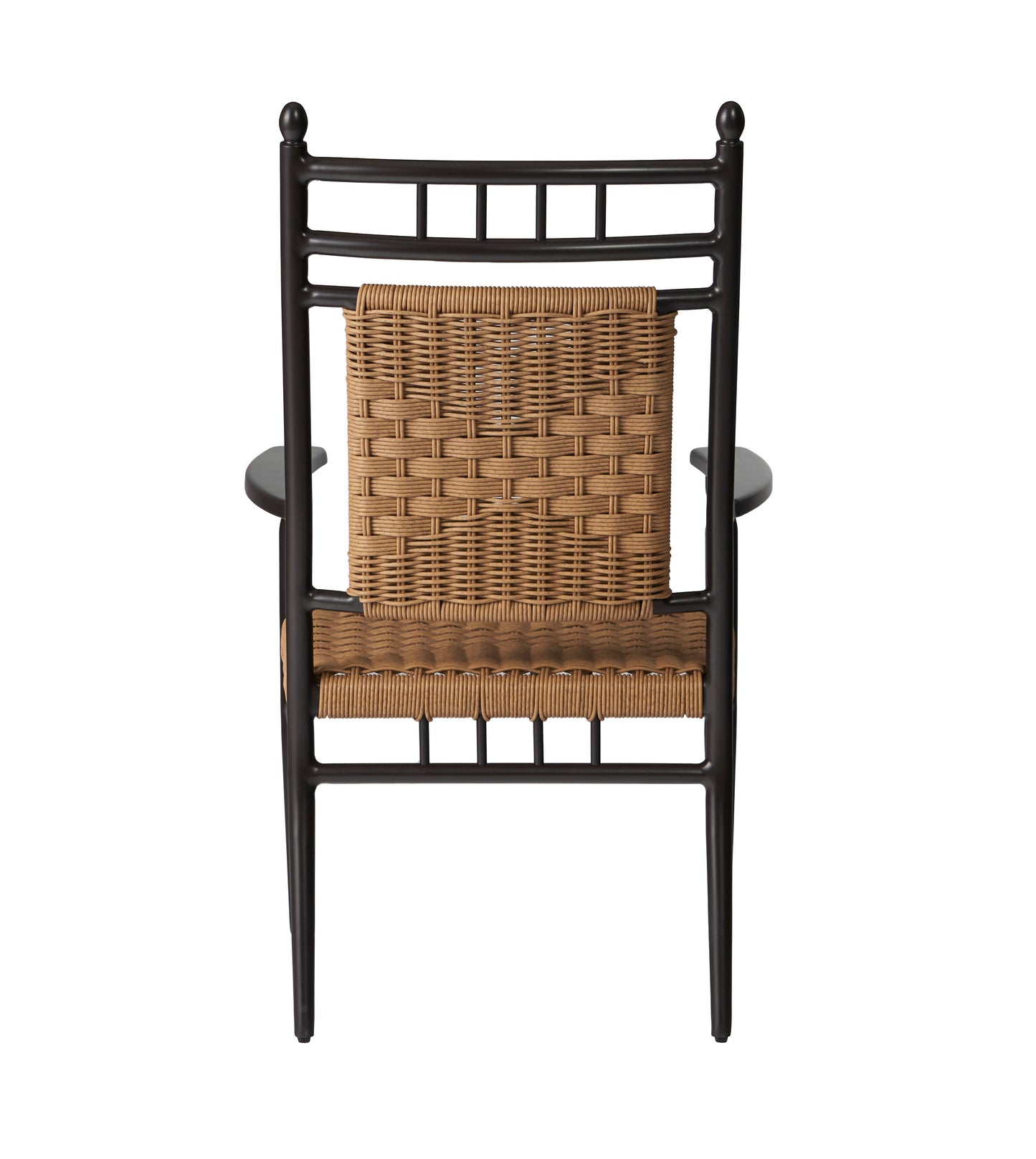 Lloyd Flanders Low Country Dining Armchair in Natural Finish