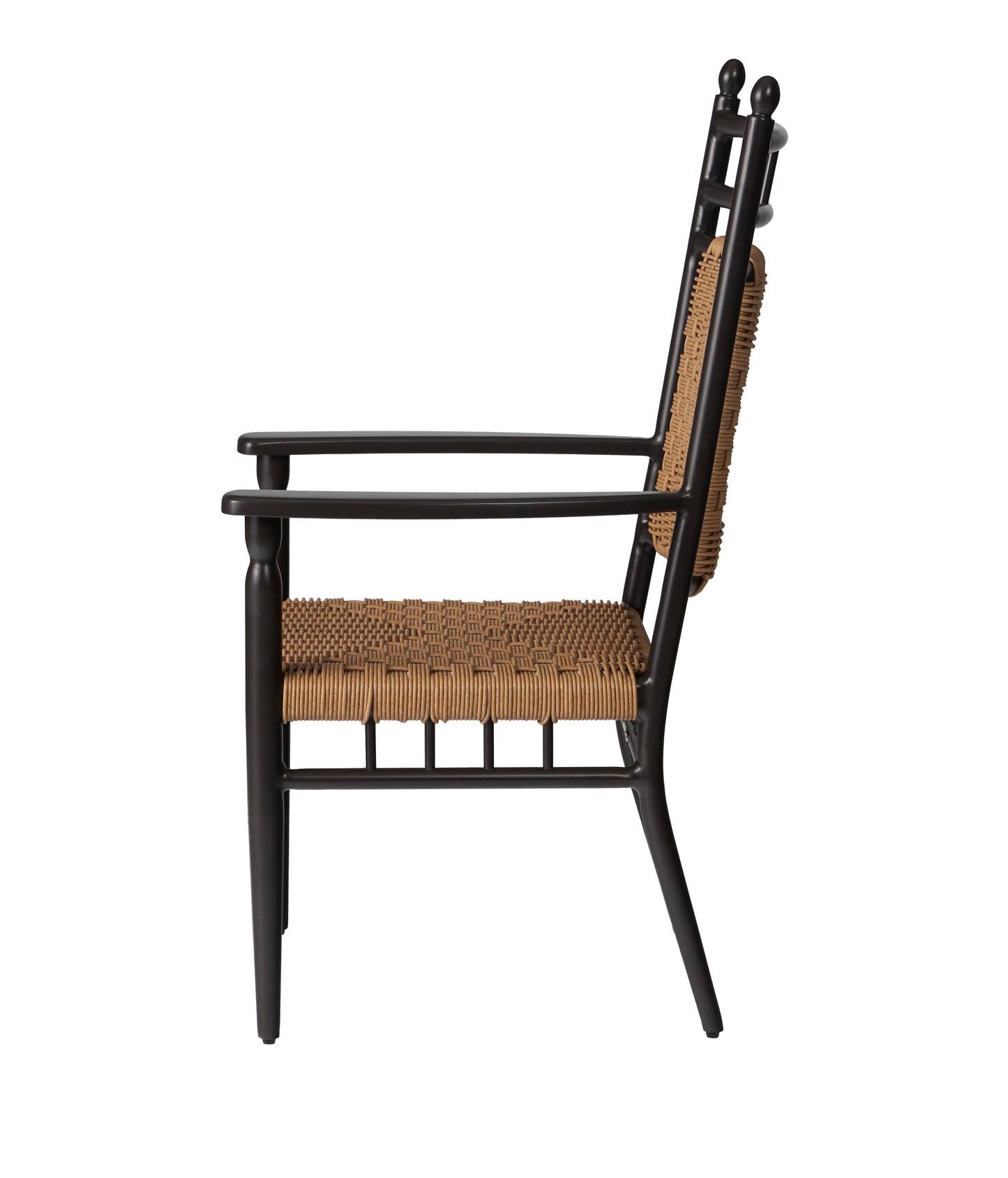 Lloyd Flanders Low Country Dining Armchair in Natural Finish