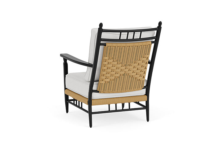 Lloyd Flanders Low Country Lounge Chair in Natural Finish