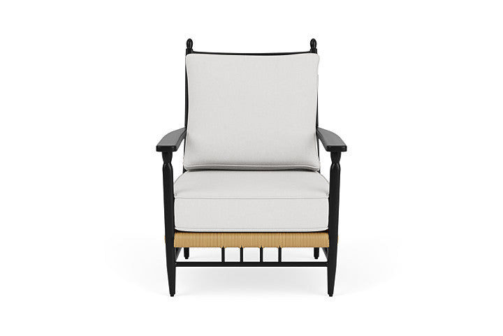 Lloyd Flanders Low Country Lounge Chair in Natural Finish