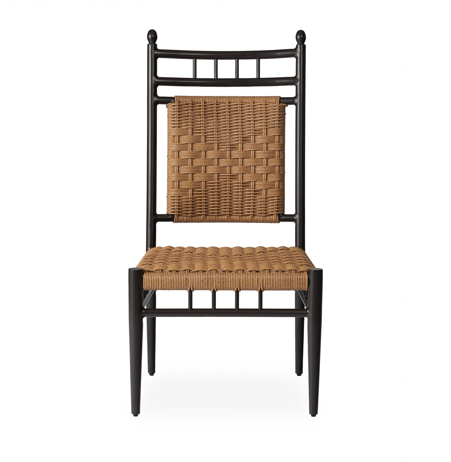 Lloyd Flanders Low Country Armless Dining Chair in Natural Finish