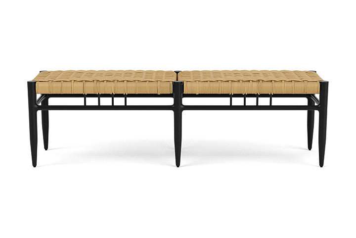 Lloyd Flanders Low Country Dining Bench in Natural Finish