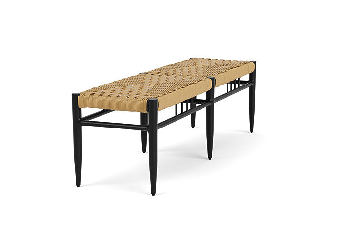 Lloyd Flanders Low Country Dining Bench in Natural Finish