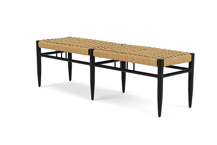Lloyd Flanders Low Country Dining Bench in Natural Finish