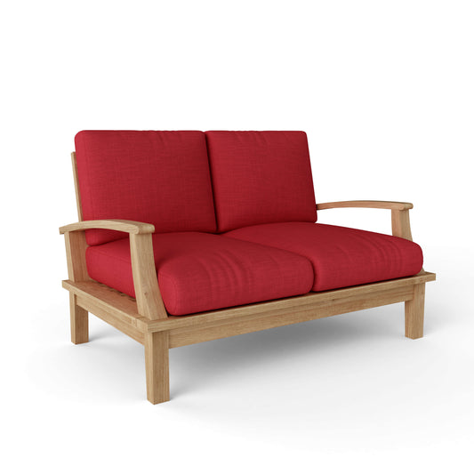 Anderson Teak Brianna Deep Seating Loveseat + Cushion