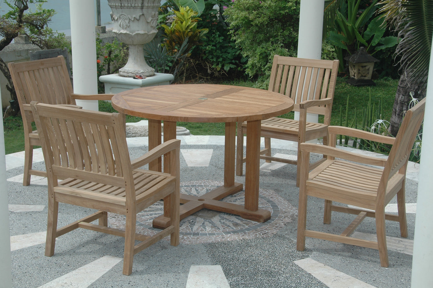 Tosca Rialto Armchair 5-Piece Dining Set