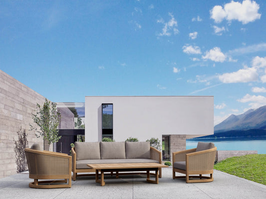 Anderson Teak 4-Piece Catania Deep Seating Set