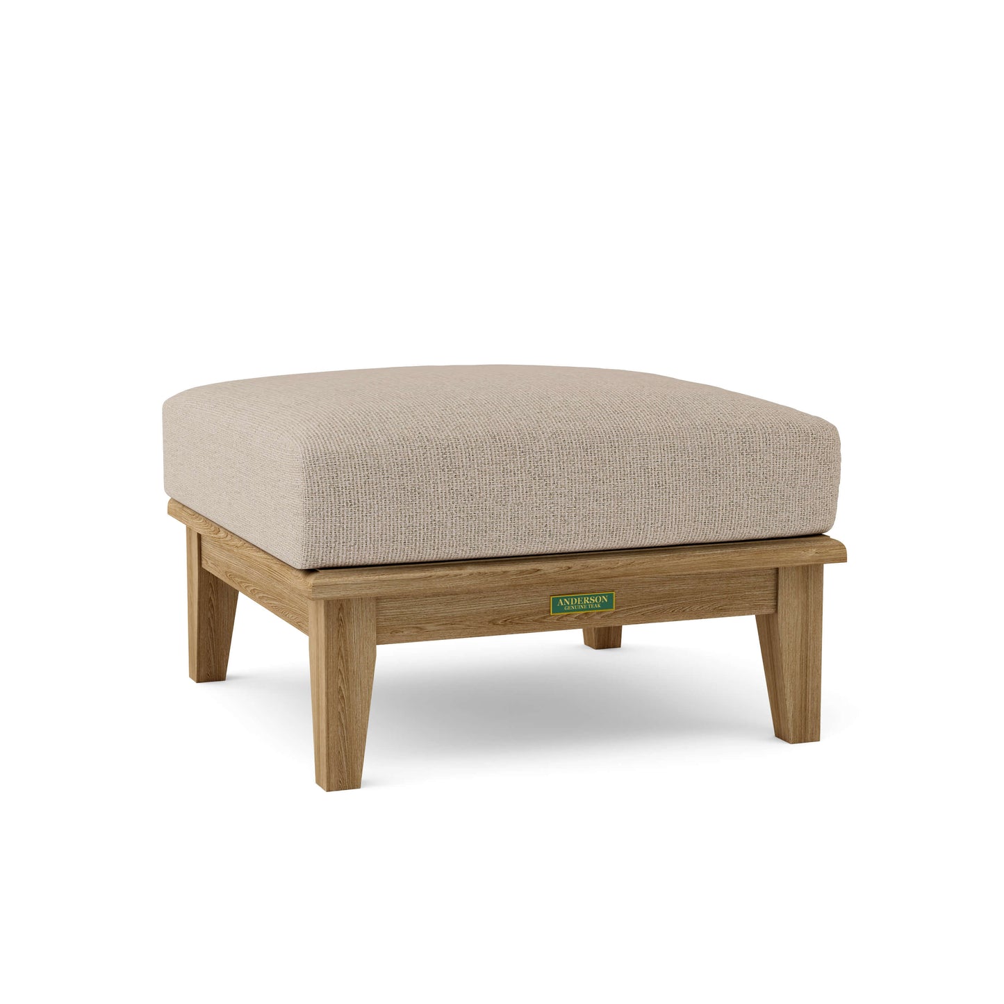 Anderson Teak Brianna Ottoman + Cushion